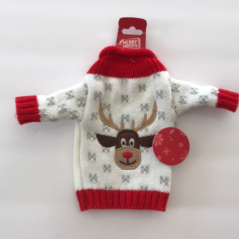 NWT Ugly Sweater Wine Bottle Cover